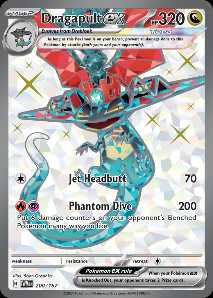 Dragapult ex 200/167 from Twilight Masquerade