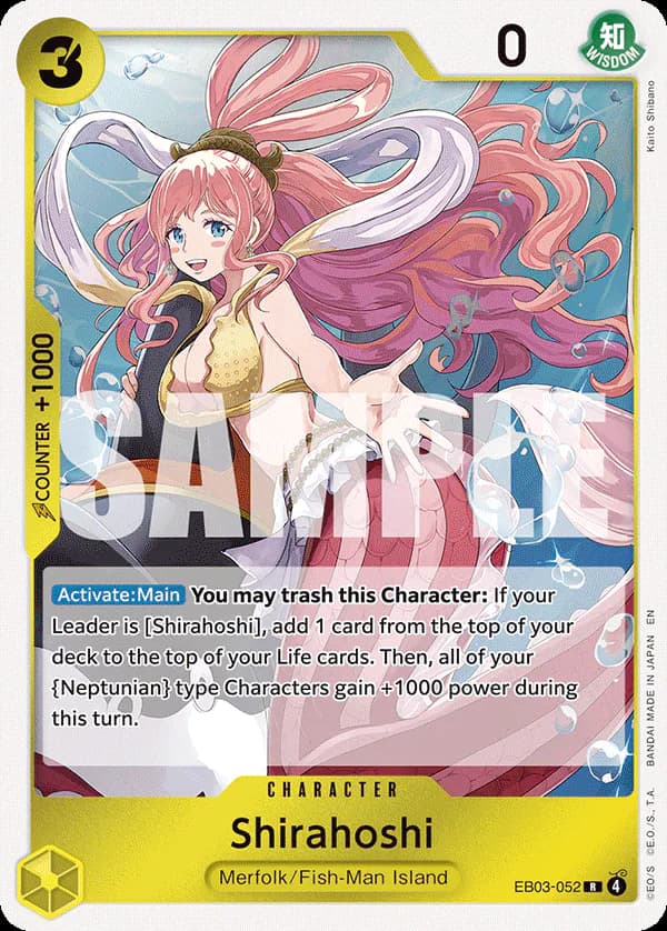 Shirahoshi EB03-052 Standard printing