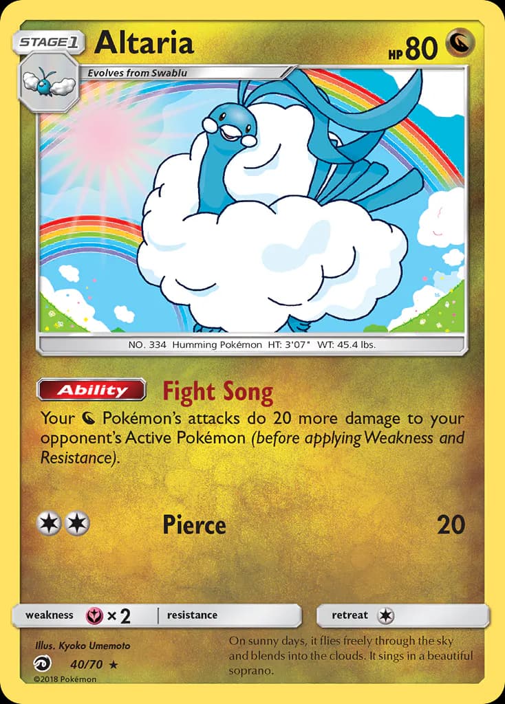 Altaria 40/70 from Dragon Majesty