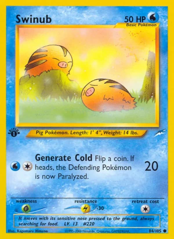 Swinub 84/105 from Neo Destiny