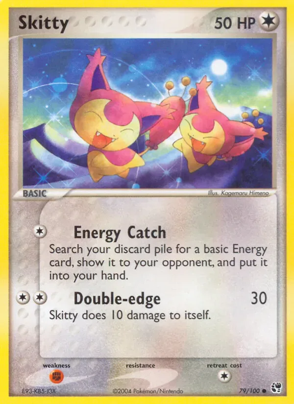 Skitty 79/100 from EX Sandstorm