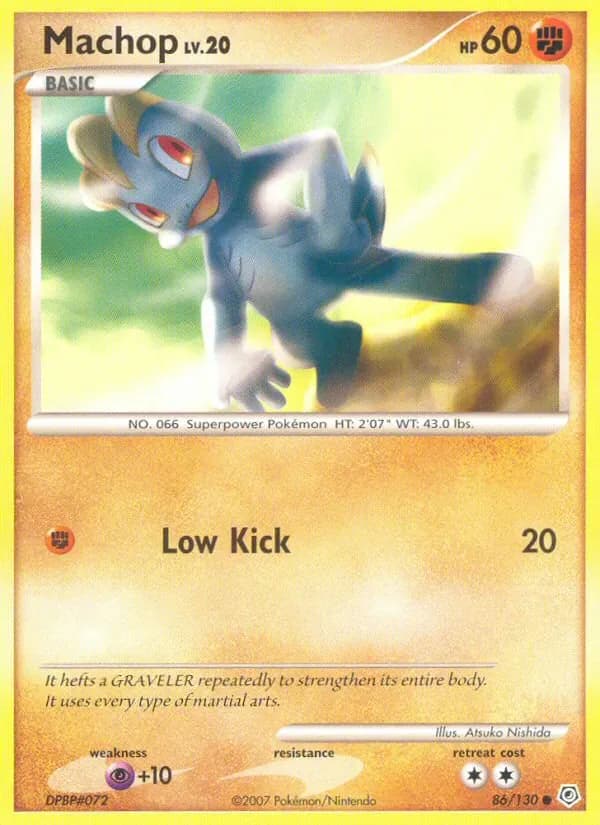 Machop 86/130 from Diamond & Pearl