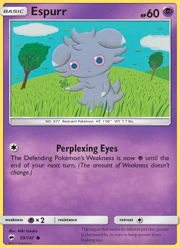 Espurr 59/147 from Burning Shadows