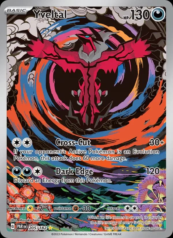 Yveltal 205/182 from Paradox Rift