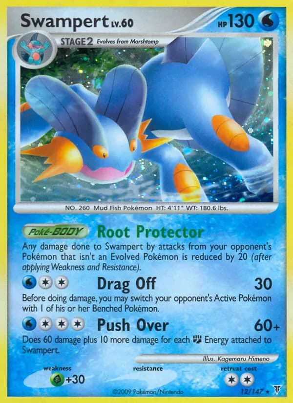 Swampert 12/147 from Supreme Victors