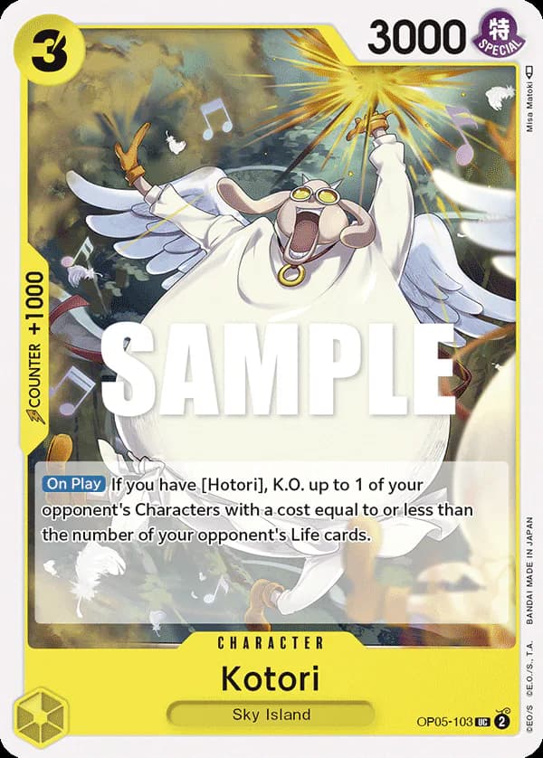 Kotori OP05-103 Standard printing