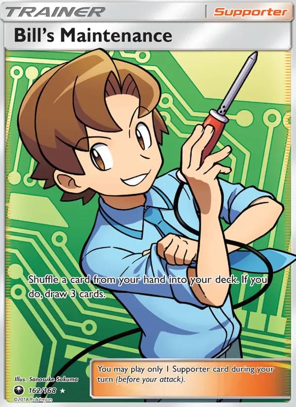 Bill’s Maintenance 162/168 from Celestial Storm