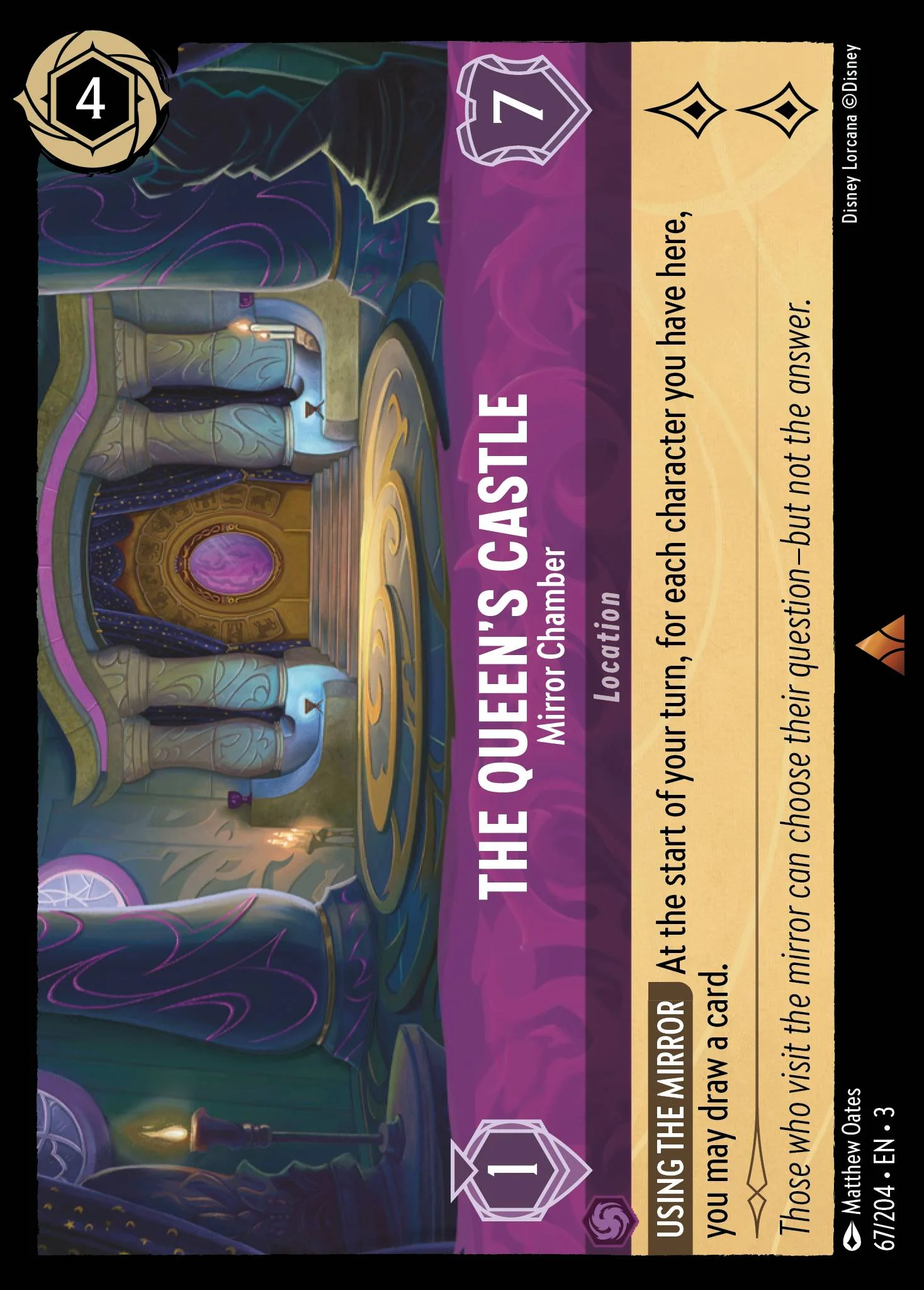 The Queen's Castle - Mirror Chamber 67/204 from Into the Inklands