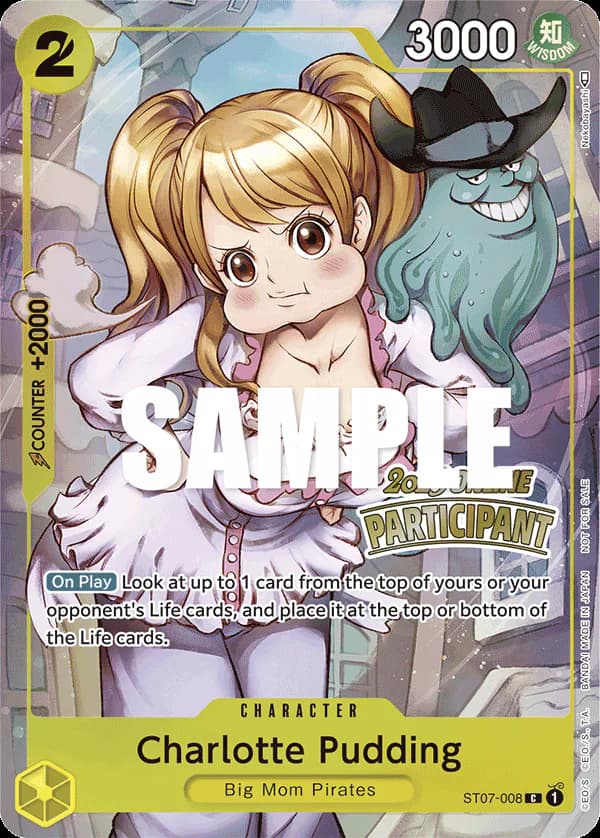 Charlotte Pudding ST07-008 Official alternate printing 1