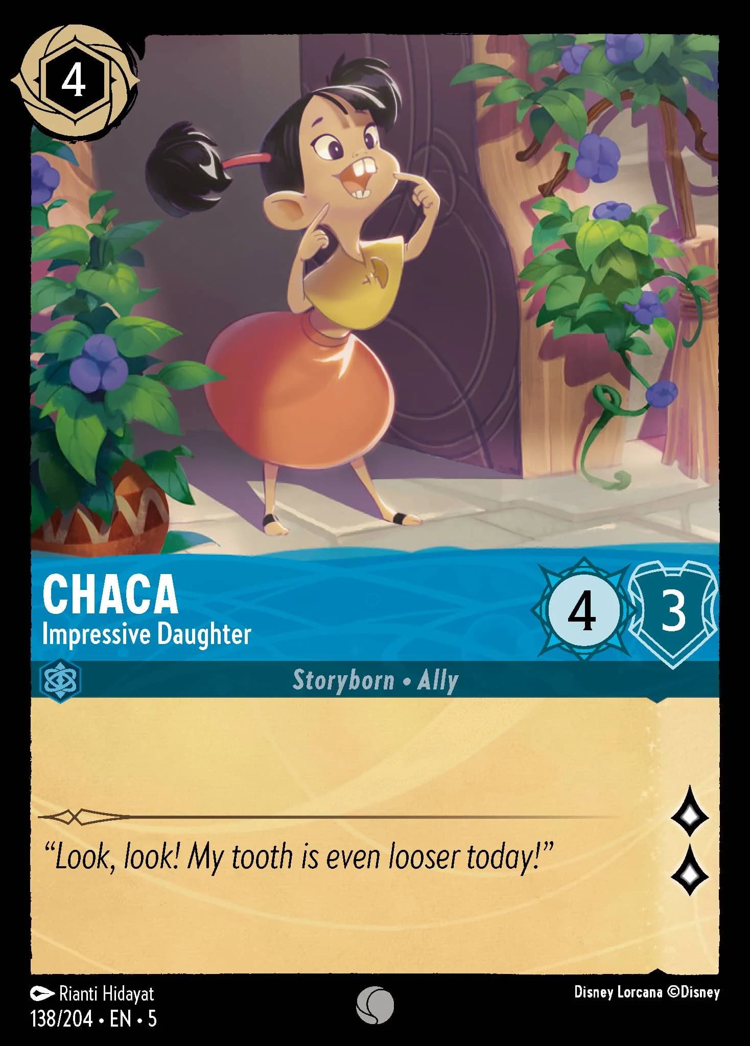 Chaca - Impressive Daughter 138/204 from Shimmering Skies