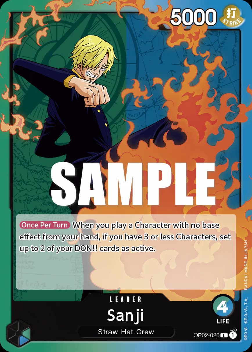Sanji OP02-026 Standard printing