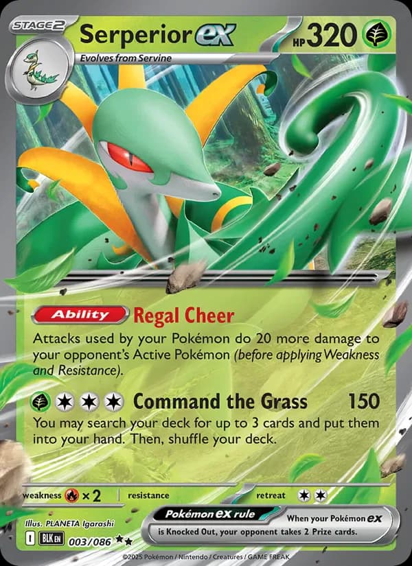 Serperior ex 003/86 from Black Bolt