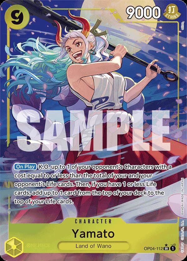 Yamato OP04-112 Official alternate printing 3