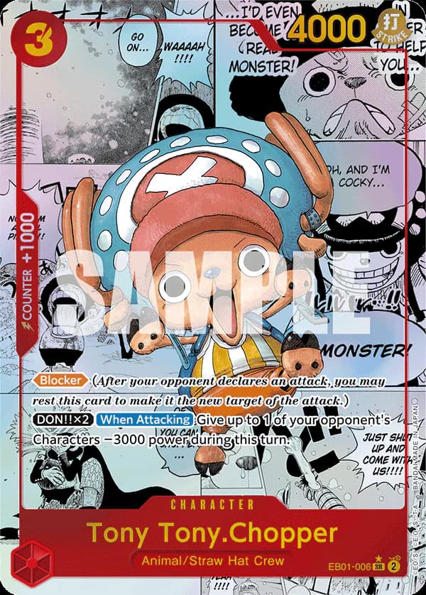 Tony Tony.Chopper EB01-006 Official alternate printing 2