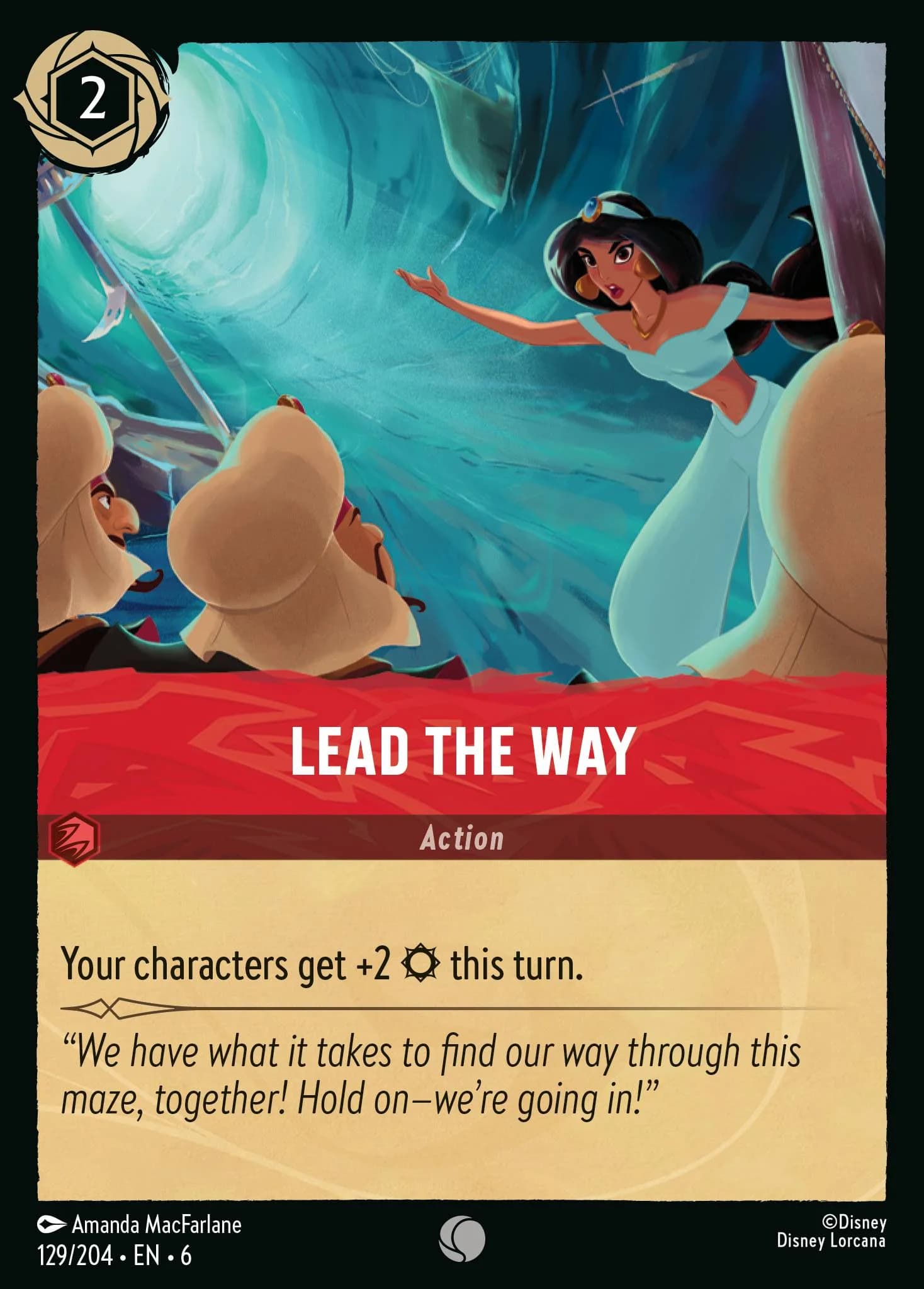 Lead the Way 129/204 from Azurite Sea