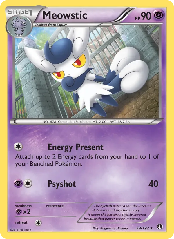 Meowstic 59/122 from BREAKpoint