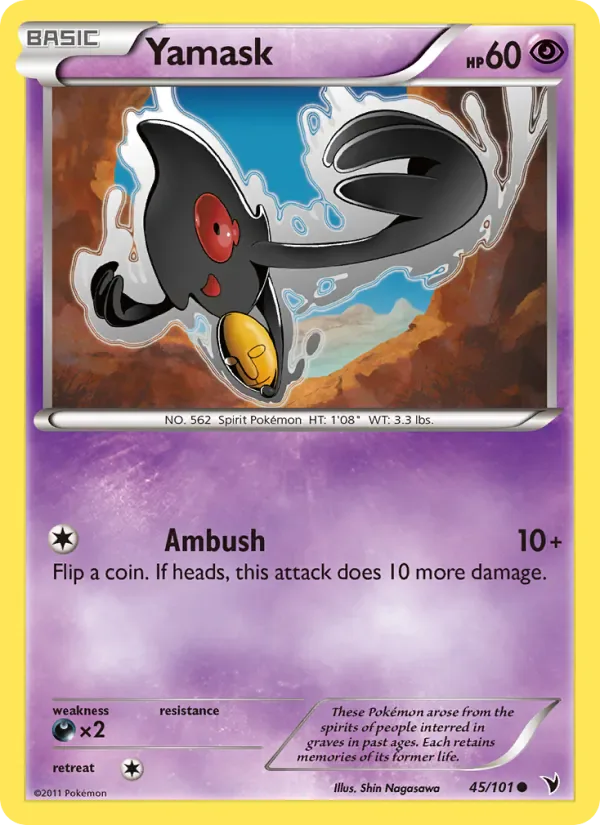 Yamask 45/101 from Noble Victories