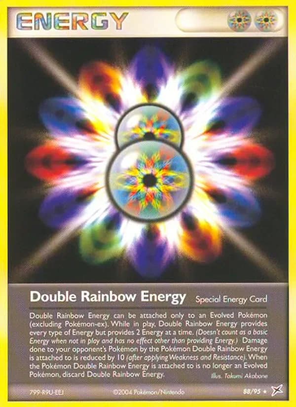 Double Rainbow Energy 88/95 from EX Team Magma vs Team Aqua