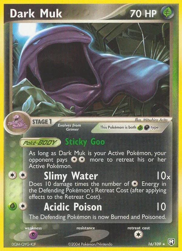 Dark Muk 16/109 from EX Team Rocket Returns
