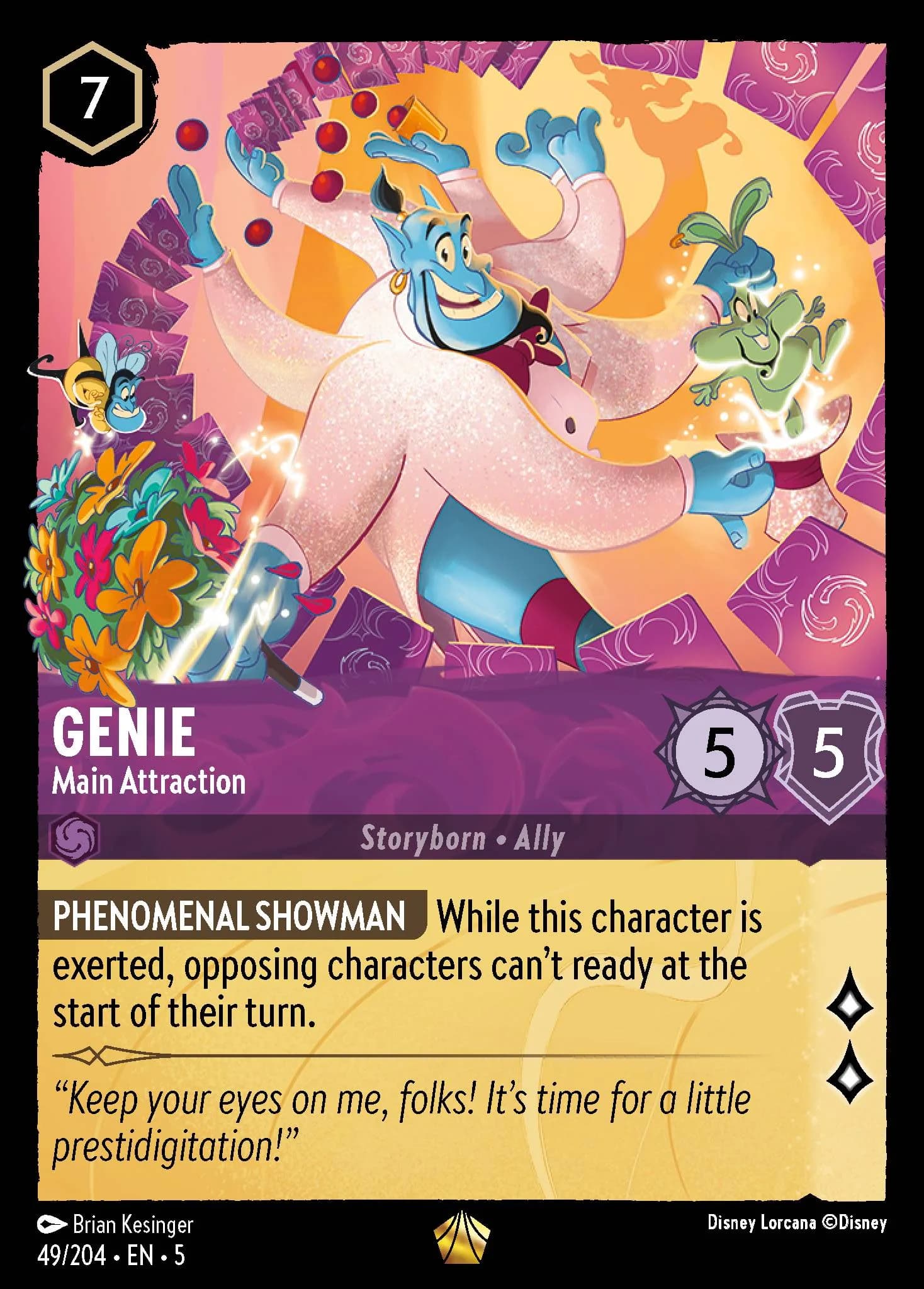 Genie - Main Attraction 49/204 from Shimmering Skies