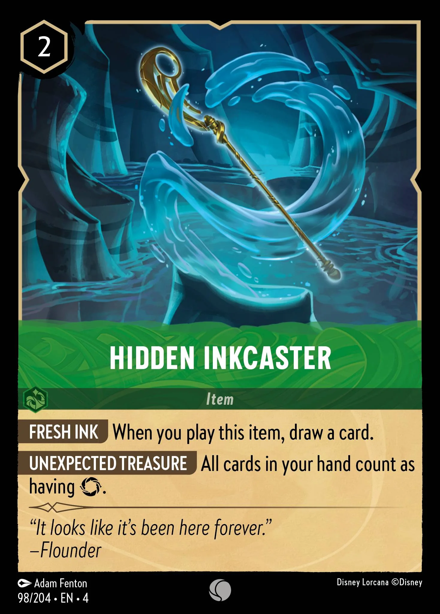 Hidden Inkcaster 98/204 from Ursula's Return