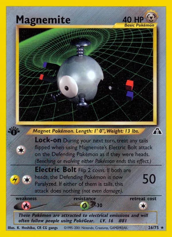 Magnemite 26/75 from Neo Discovery