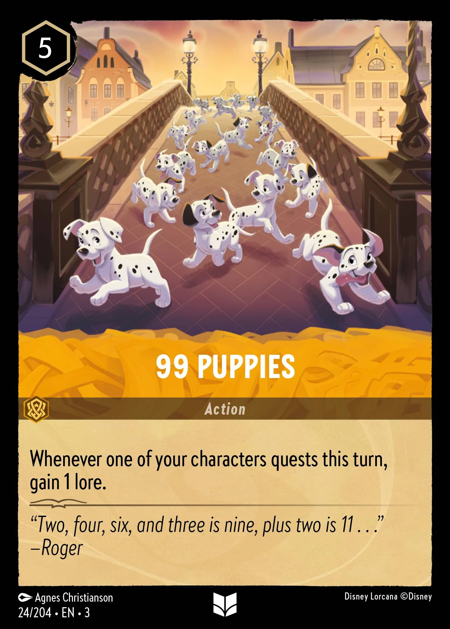 99 Puppies 24/204 from Into the Inklands