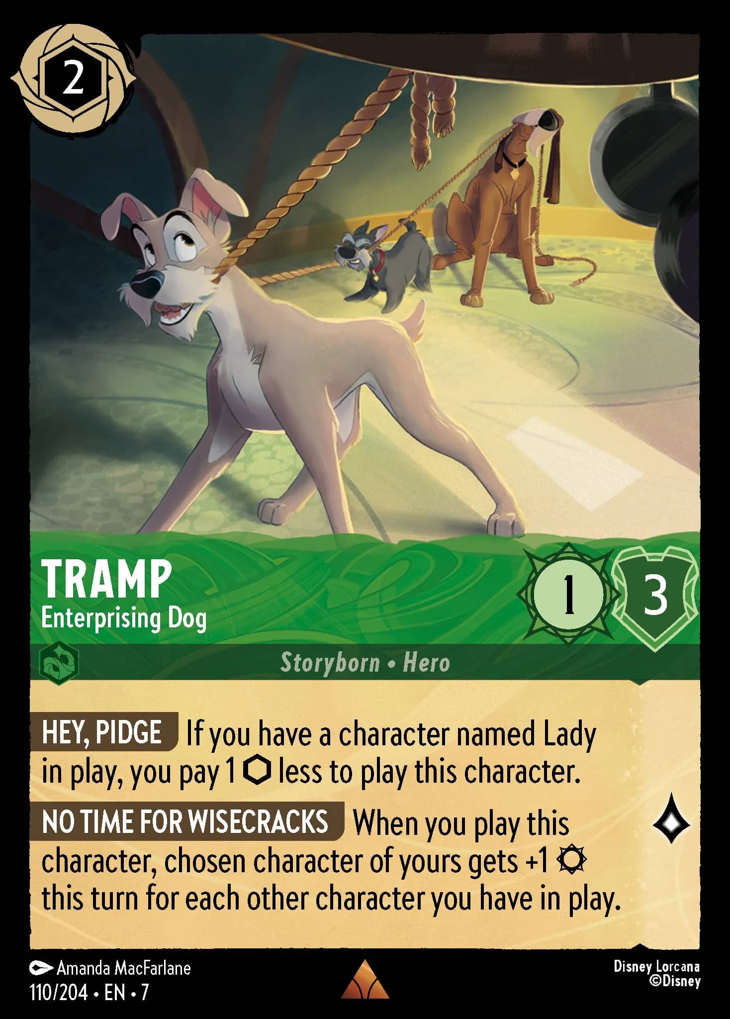 Tramp - Enterprising Dog 110/204 from Archazia's Island