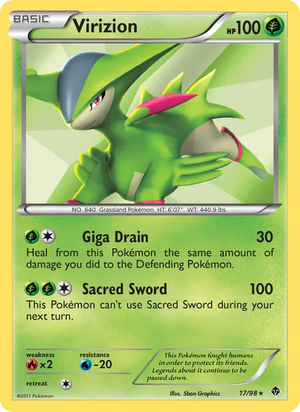 Virizion 17/98 from Emerging Powers