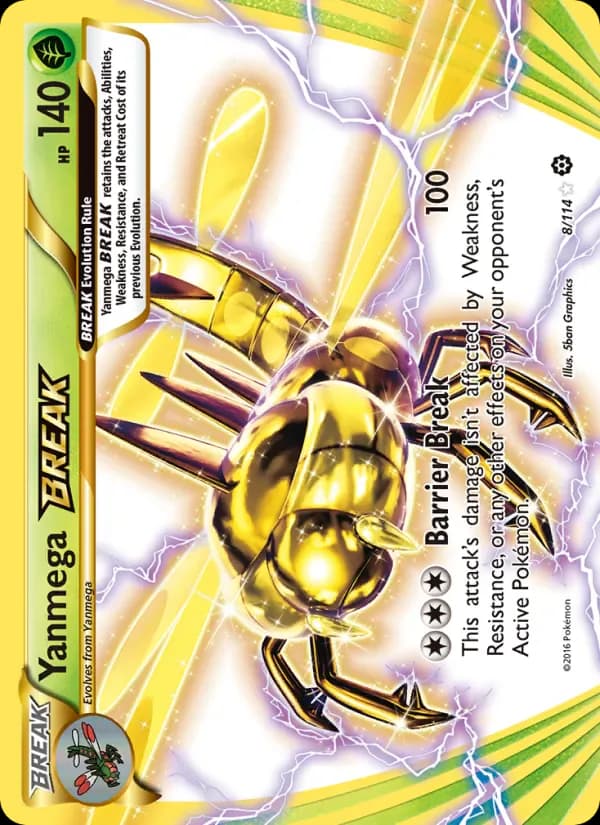 Yanmega BREAK 8/114 from Steam Siege
