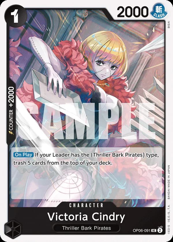 Victoria Cindry OP06-091 Standard printing