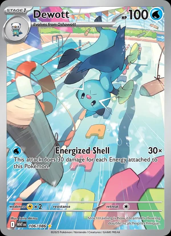 Dewott 106/86 from White Flare