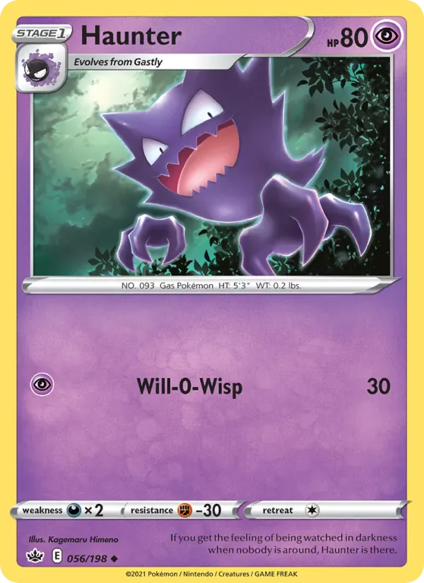 Haunter 56/198 from Chilling Reign