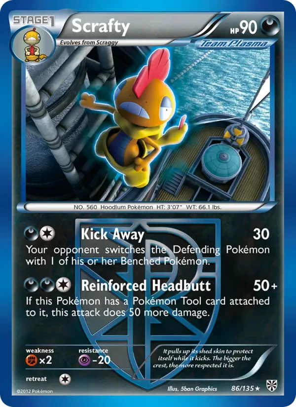 Scrafty 86/135 from Plasma Storm