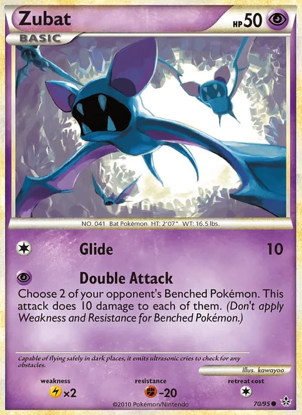 Zubat 70/95 from Unleashed