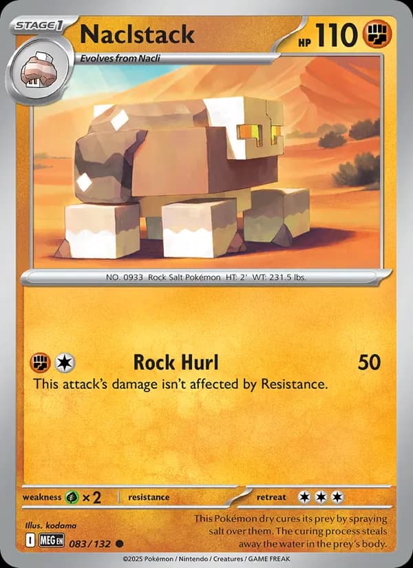 Naclstack 083/132 from Mega Evolution