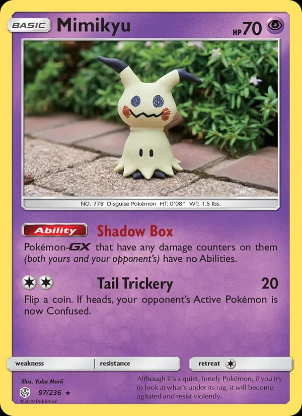 Mimikyu 97/236 from Cosmic Eclipse