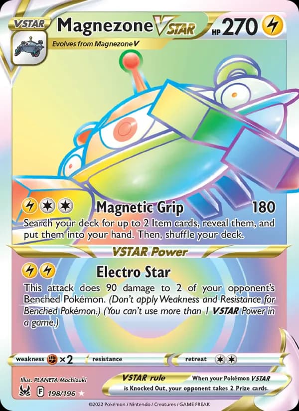 Magnezone VSTAR 198/196 from Lost Origin