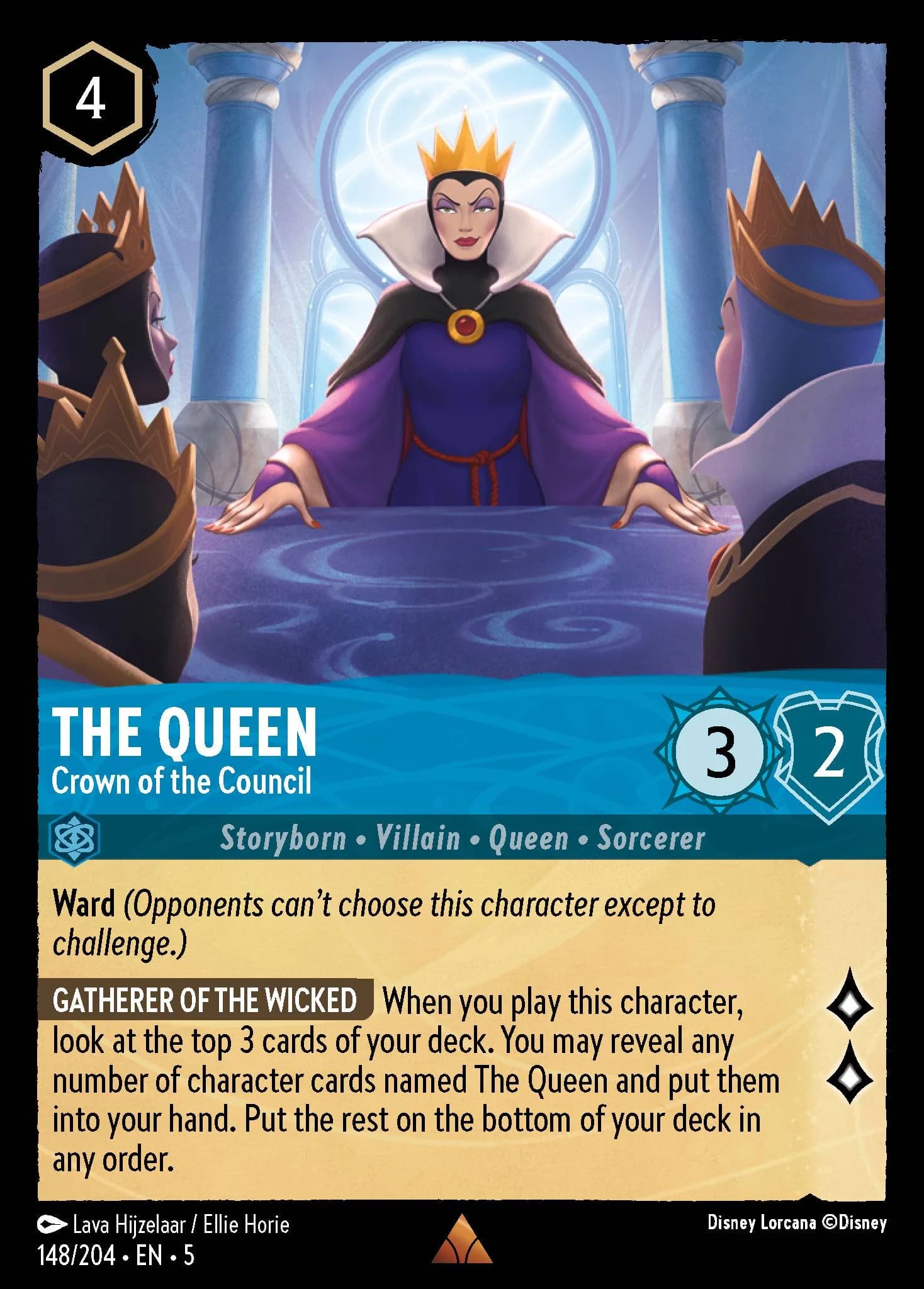 The Queen - Crown of the Council 148/204 from Shimmering Skies