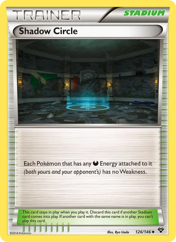Shadow Circle 126/146 from XY Base Set