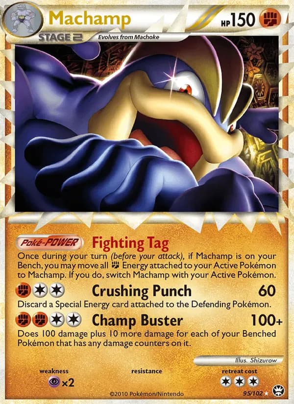 Machamp 95/102 from Triumphant