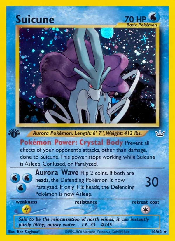 Suicune 14/64 from Neo Revelation