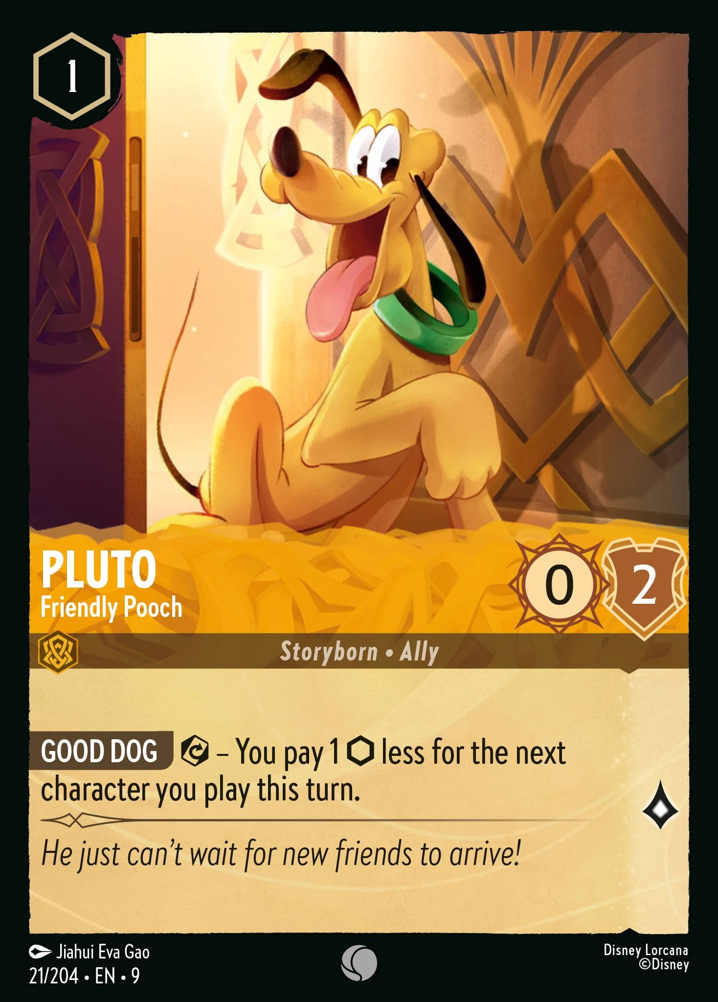 Pluto - Friendly Pooch 21/204 from Fabled