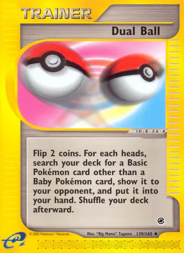 Dual Ball 139/165 from Expedition Base Set