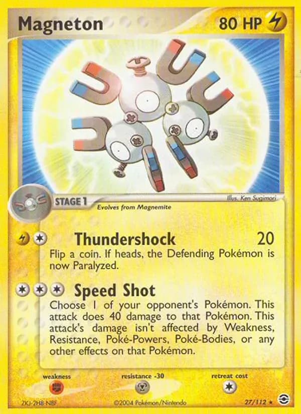 Magneton 27/112 from EX FireRed & LeafGreen