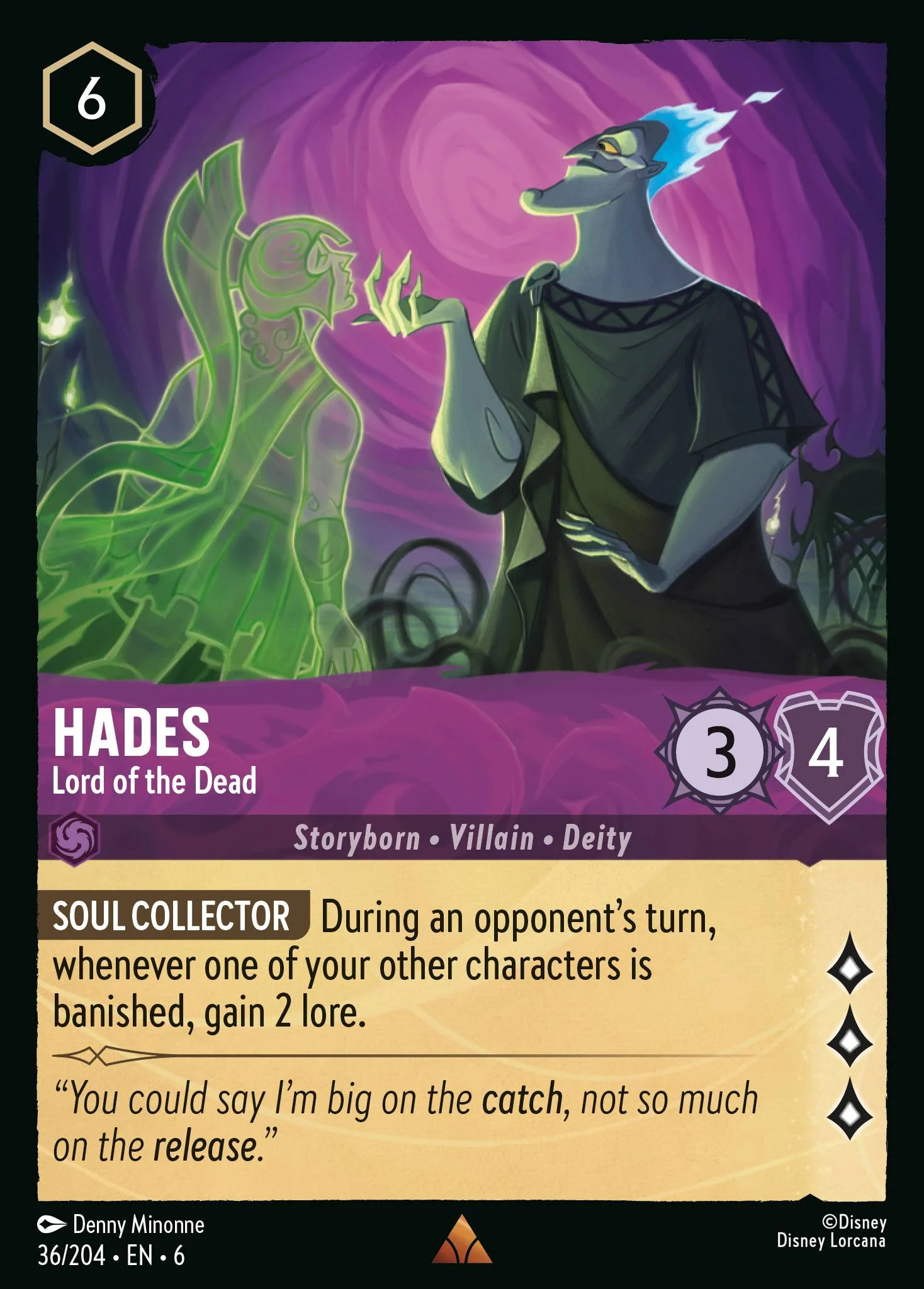 Hades - Lord of the Dead 36/204 from Azurite Sea