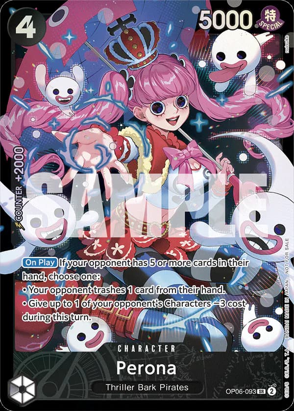 Perona OP06-093 Official alternate printing 4