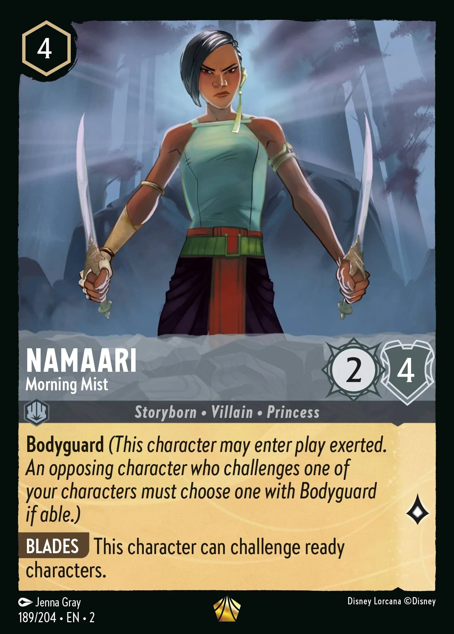 Namaari - Morning Mist 189/204 from Rise of the Floodborn