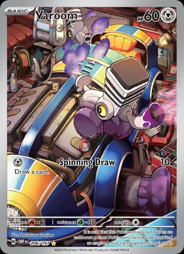 Varoom 206/197 from Obsidian Flames