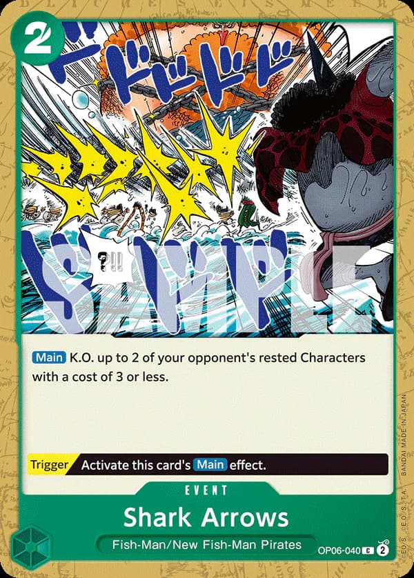 Shark Arrows OP06-040 Standard printing